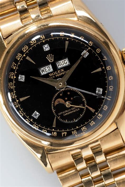 bao dai rolex ref 6062|Rolex 6062 moonphase.